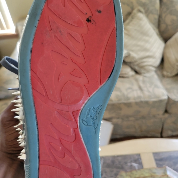 Spiked Louis Vuitton shoes size 10 - Picture 4 of 6